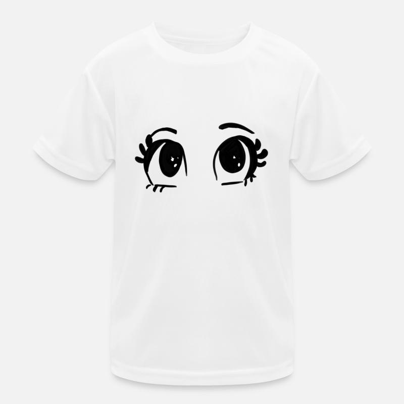 Augen Kinder Funktions-T-Shirt
