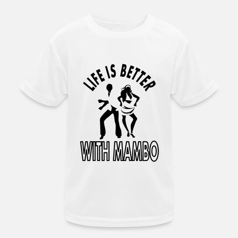 Mambo dance Mambo dancer dancer dancing couple dance Kids Functional T-Shirt