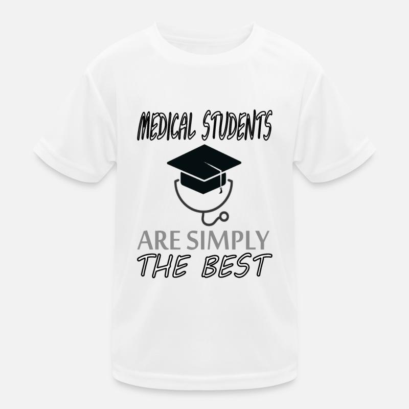 Medizin Student Medizin studieren Studium Geschenk Kinder Funktions-T-Shirt