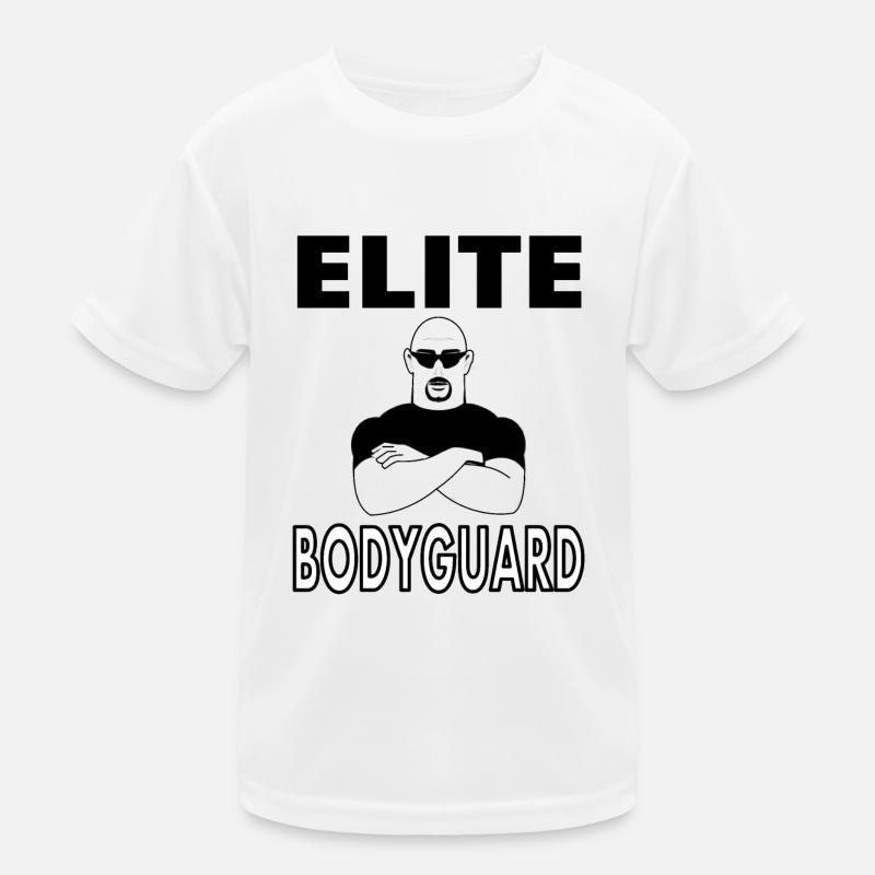 bin bodyguard Elite videur sécurité T-shirt sport Enfant