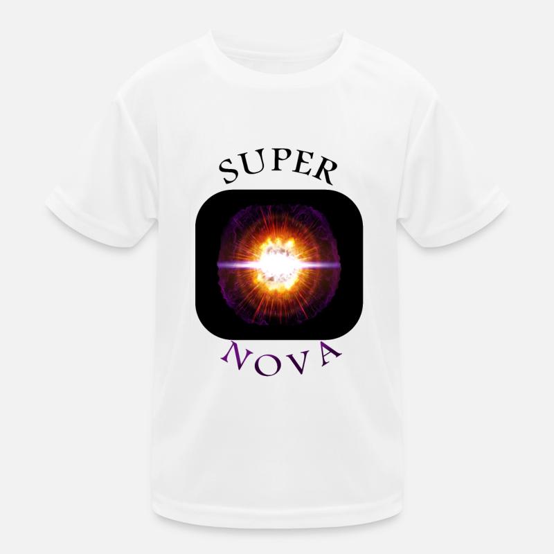 Supernova Sterne Massensterne Himmel Geschenkidee Kinder Funktions-T-Shirt