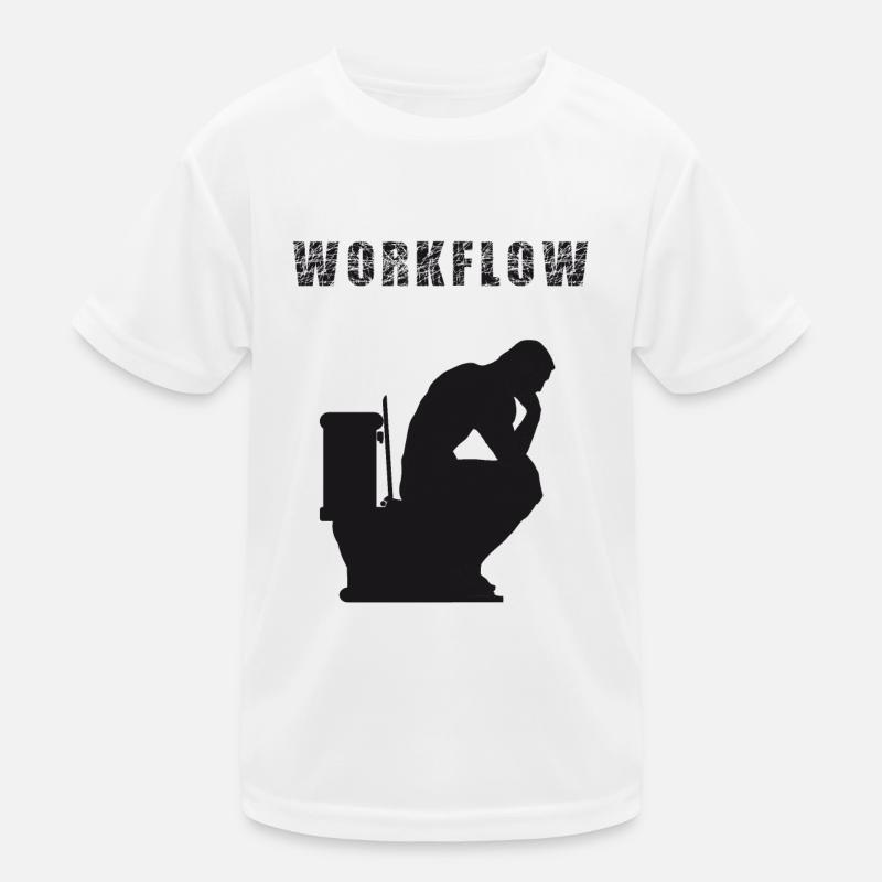 Work Flow Kids Functional T-Shirt
