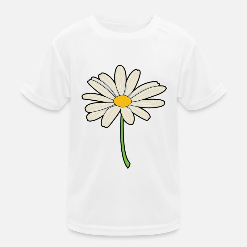 Gänseblümchen Kinder Funktions-T-Shirt