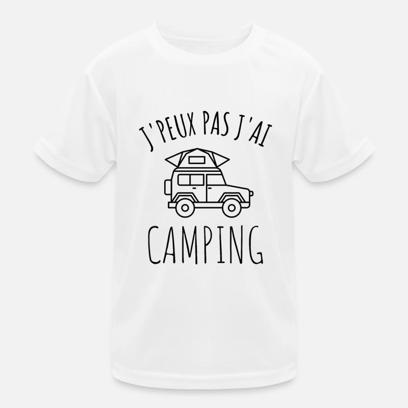 Camping T-shirt sport Enfant