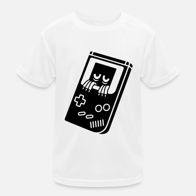 Game Boy with creature Kids Functional T-Shirt