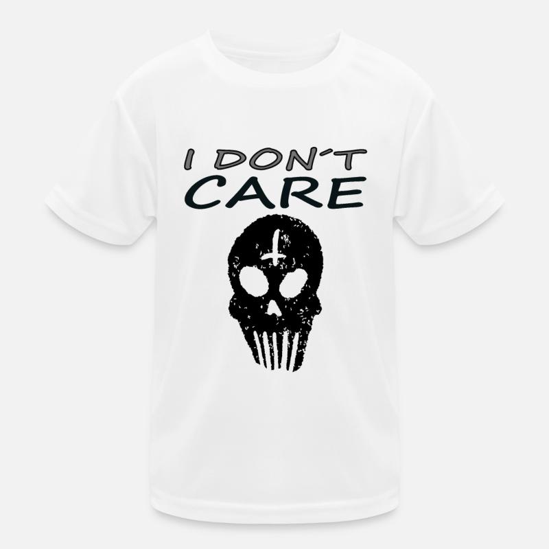 Totenkopf Totenschädel Knochen Tod Grusel Geschenk Kinder Funktions-T-Shirt