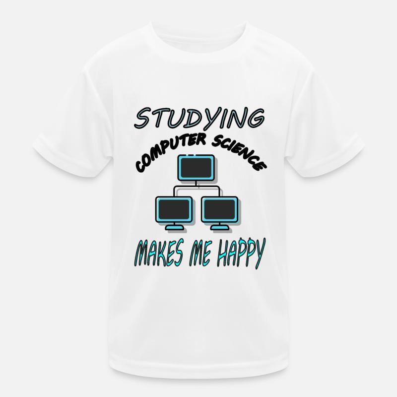 Informatik studieren Informatik-Student Geschenk Kinder Funktions-T-Shirt