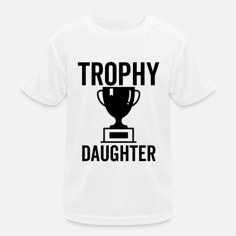 Trophäe Tochter Kinder Funktions-T-Shirt