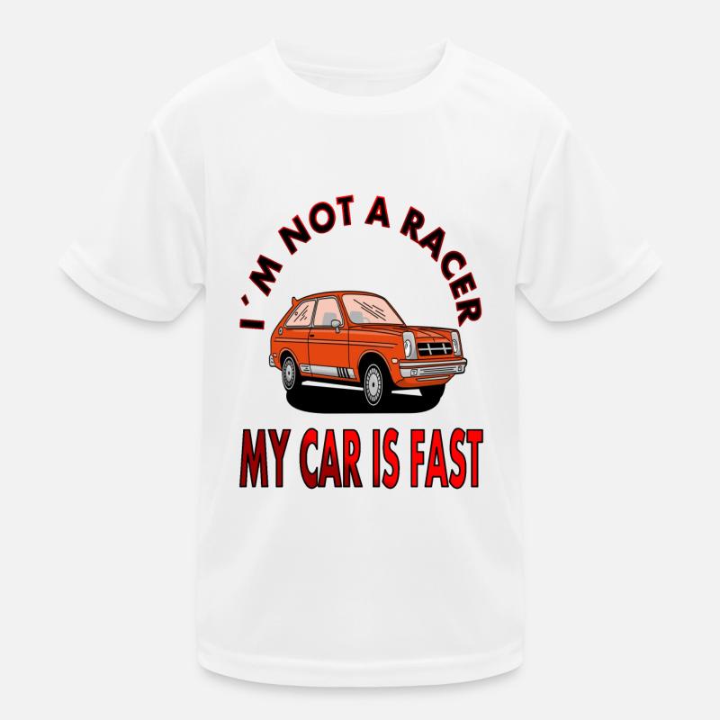 Speeder Fast Car Driving Speedster Cadeau T-shirt sport Enfant