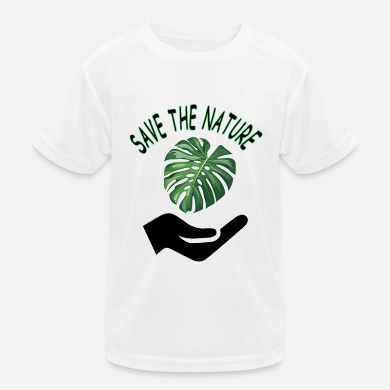 Nature Conservation Nature Lovers Nature Climate Gift T-shirt sport Enfant