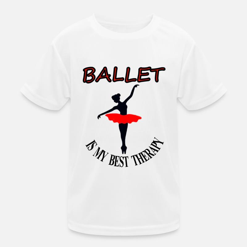 ballet dancing ballet dancer dancer gift idea Kids Functional T-Shirt