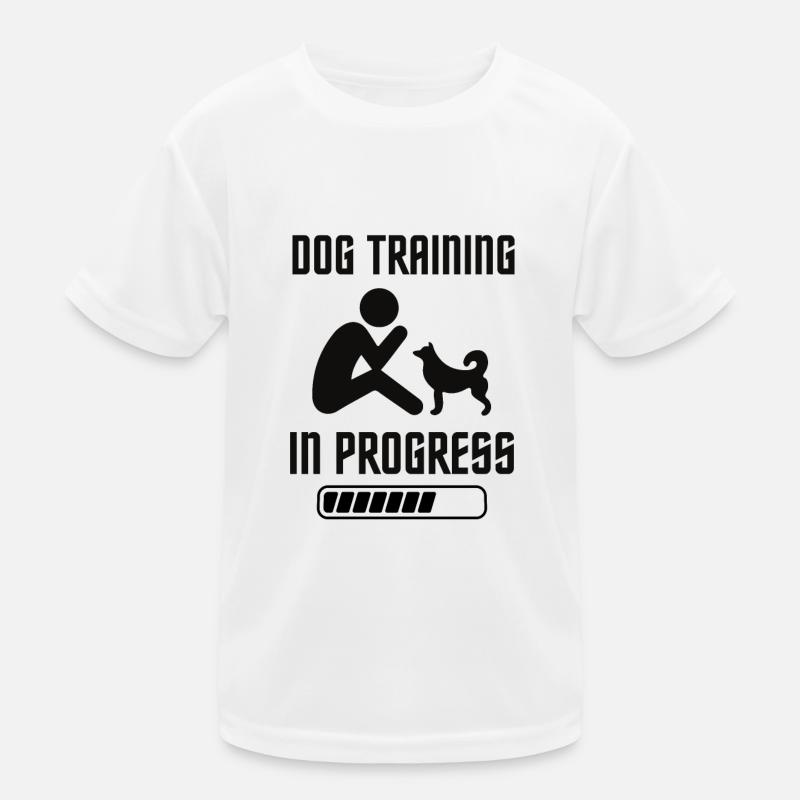 Dog training Kids Functional T-Shirt