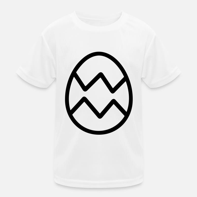 Osterei Kinder Funktions-T-Shirt