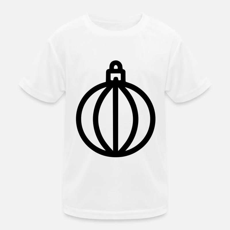 Weihnachtskugel Kinder Funktions-T-Shirt