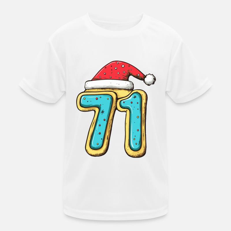 Biscuit de Noël à 71 chiffres T-shirt sport Enfant