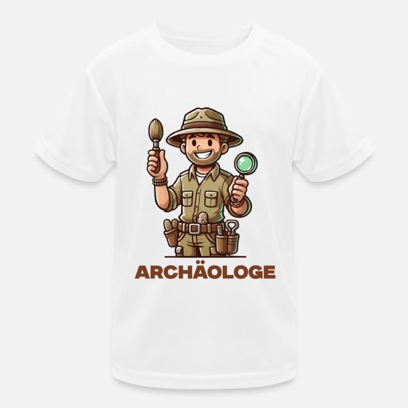 archaeologist Kids Functional T-Shirt