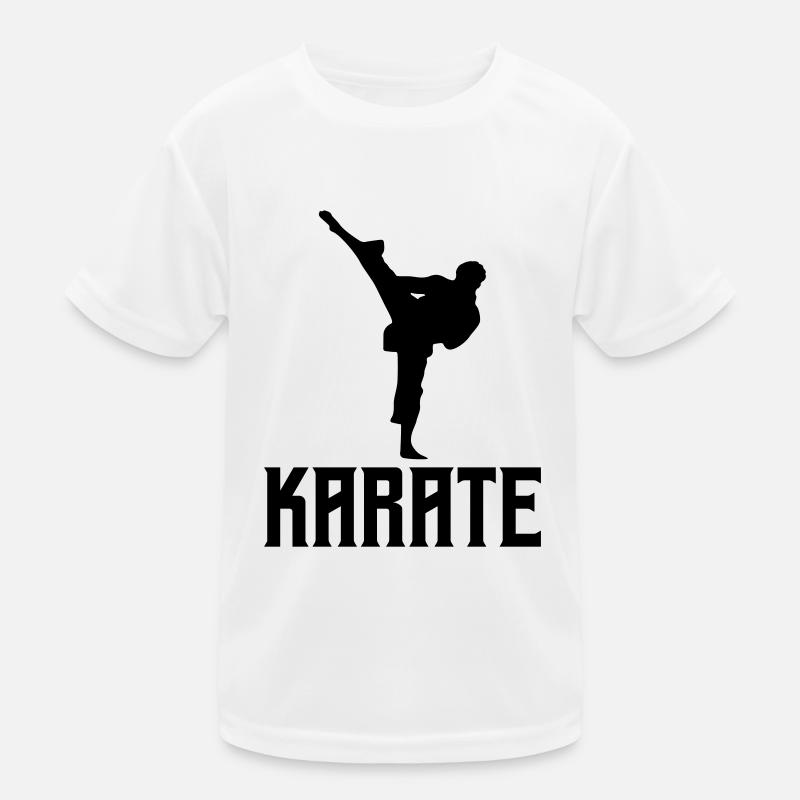 Karaté - T-shirt sport Enfant - blanc