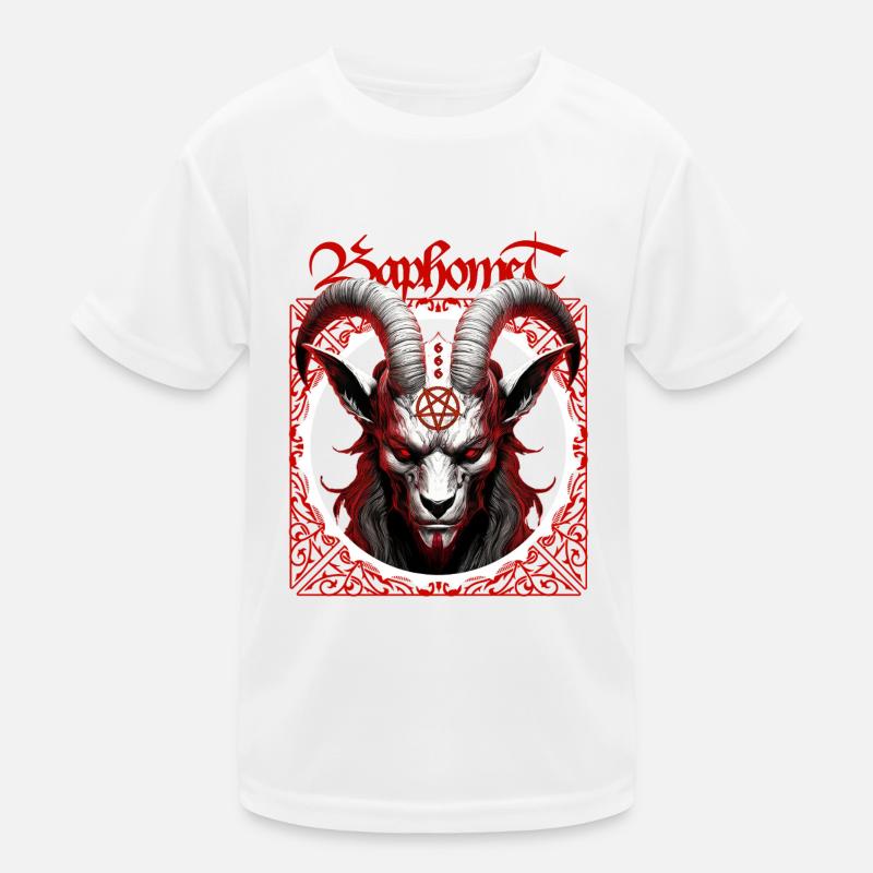 Baphomet T-shirt sport Enfant