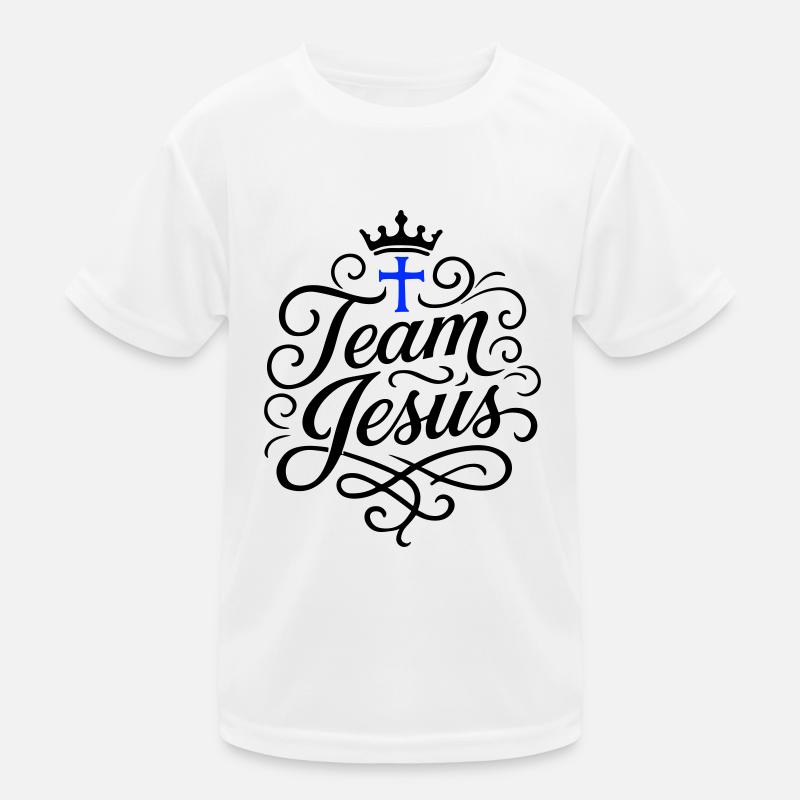 Team Jesus Cross Kids Functional T-Shirt