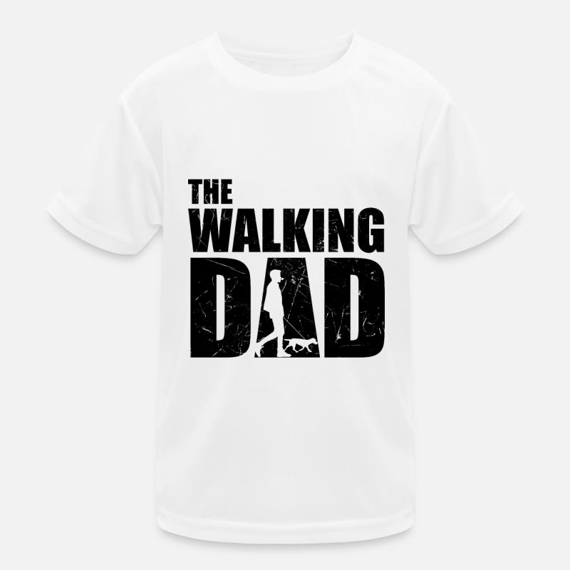 Dog owner The Walking Dad Kids Functional T-Shirt