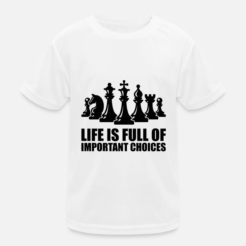 échecs T-shirt sport Enfant