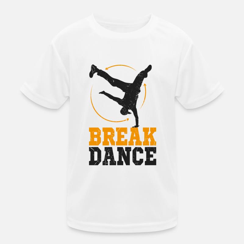 break dance T-shirt sport Enfant
