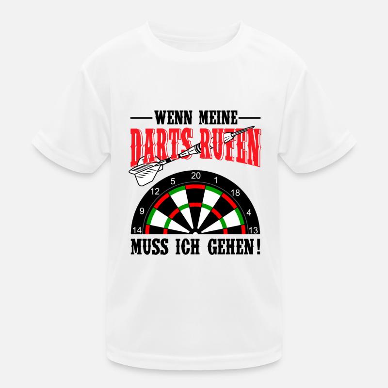 Darts Kinder Funktions-T-Shirt