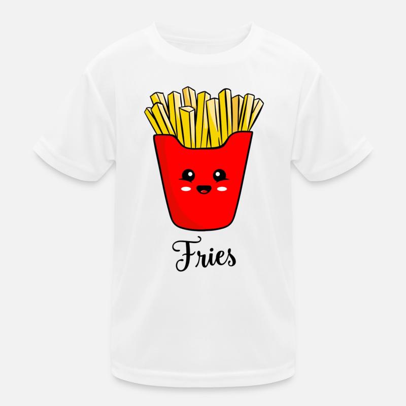 Fritten Kinder Funktions-T-Shirt