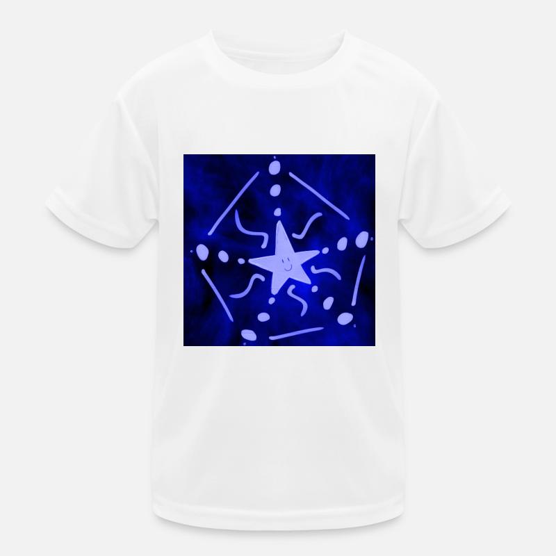ELEKTRISCHER STERN Kinder Funktions-T-Shirt