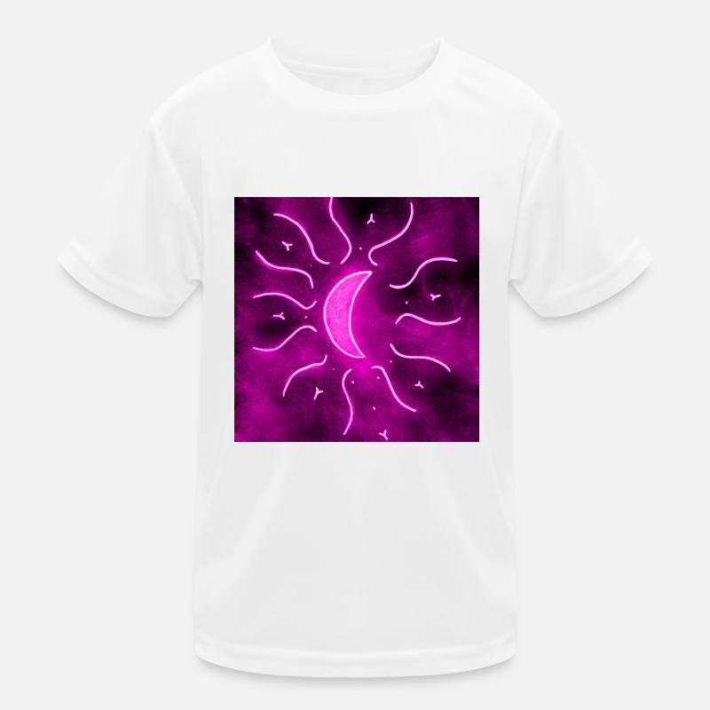 LUNE DE MANDALA VIOLETTE T-shirt sport Enfant