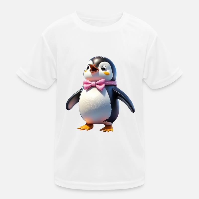 Pingouin Sandra voit ses amis T-shirt sport Enfant