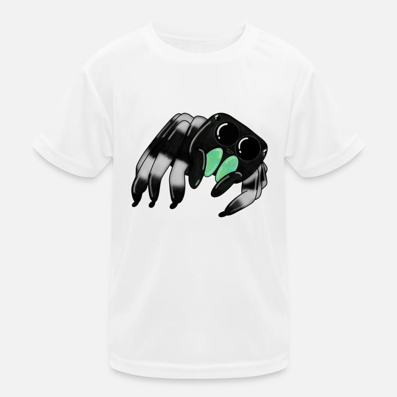 Springspinne Kinder Funktions-T-Shirt