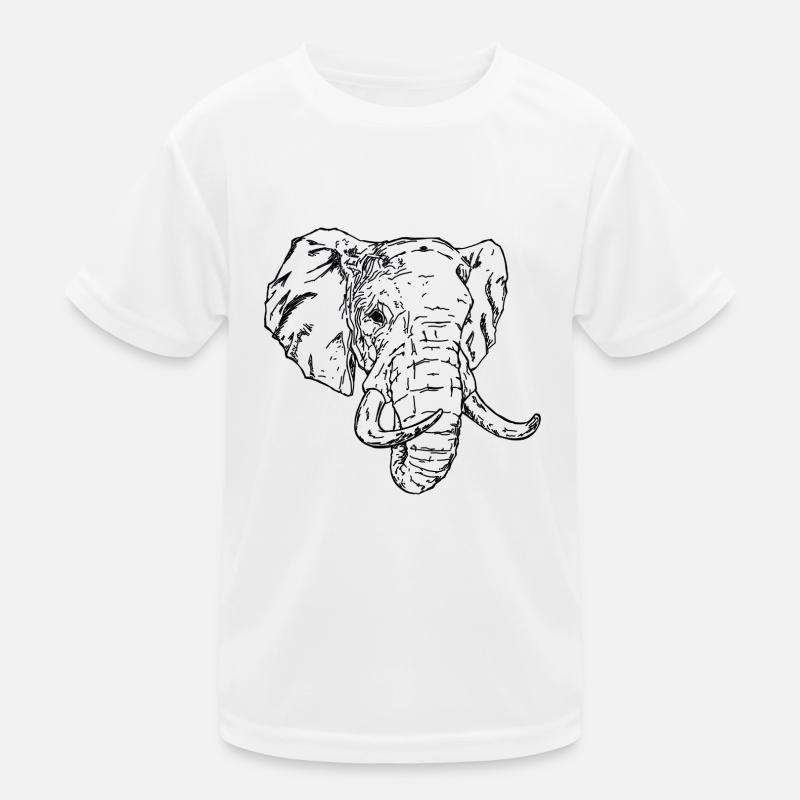 Éléphant T-shirt sport Enfant