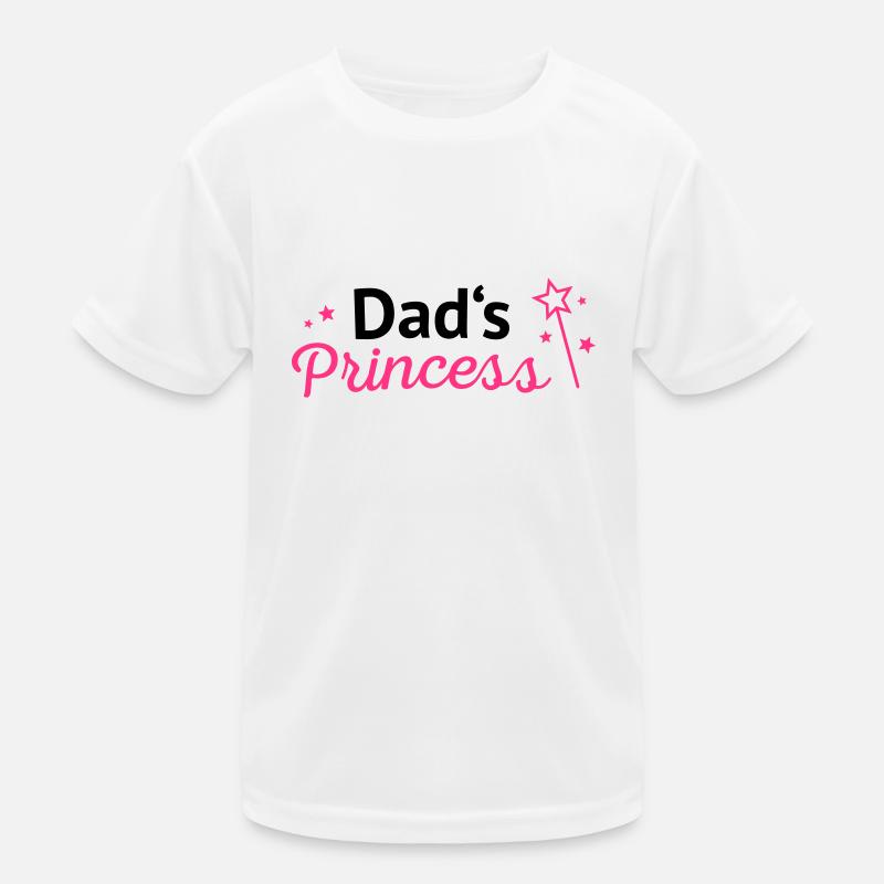 Dads Princess Kinder Funktions-T-Shirt