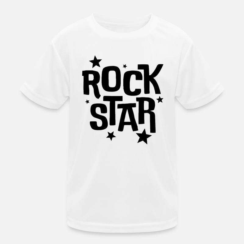 Rock Star Kinder Funktions-T-Shirt