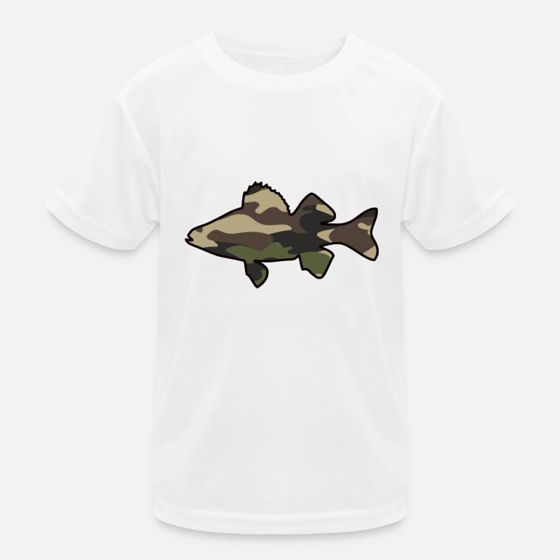 Barsch grün Kinder Funktions-T-Shirt