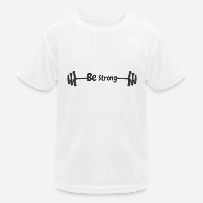 Sei stark Kinder Funktions-T-Shirt