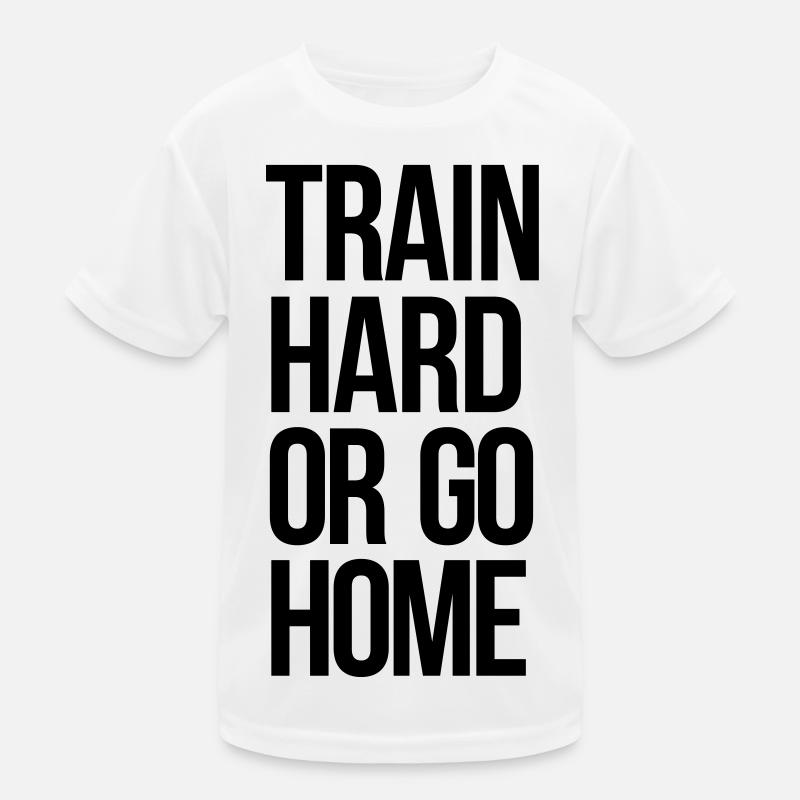 train hard Kids Functional T-Shirt