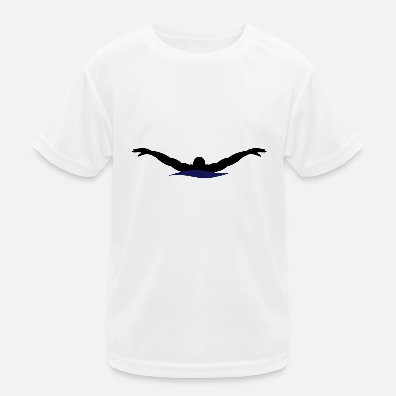 Schwimmen Kinder Funktions-T-Shirt