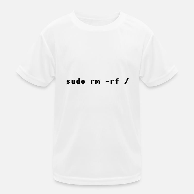 Lustiges Linux Admin Design Kinder Funktions-T-Shirt