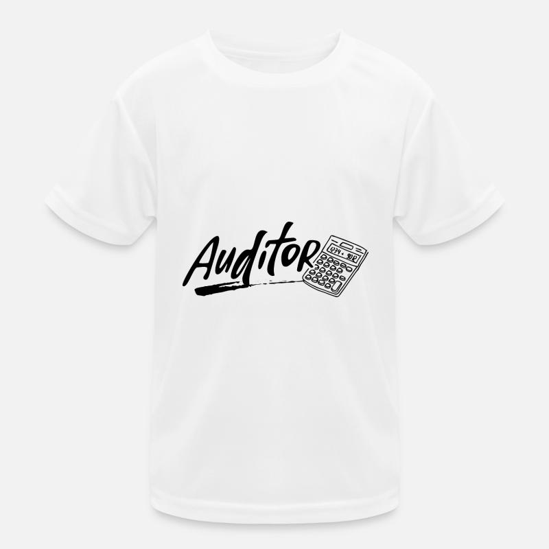 Auditeur comptable Comptable T-shirt sport Enfant