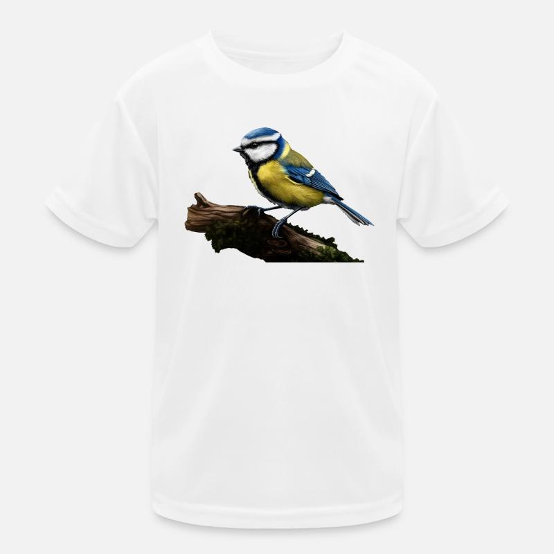 Blue Kids Functional T-Shirt