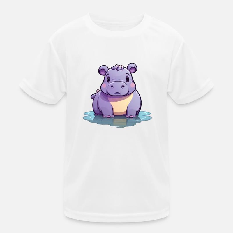 Hippopotame T-shirt sport Enfant