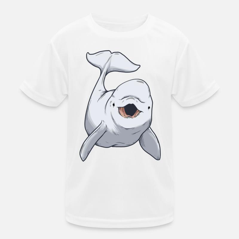 Béluga baleine blanche bébé T-shirt sport Enfant