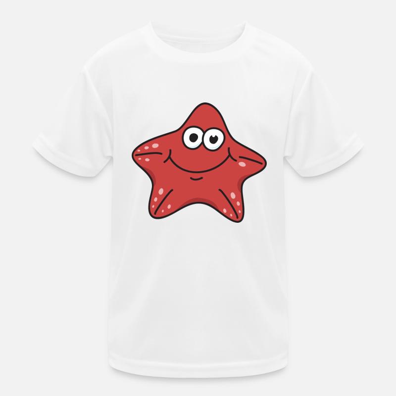 Seestern Kinder Funktions-T-Shirt