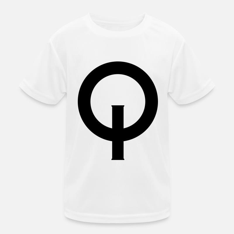 Optimist_Zeichen-svg Kinder Funktions-T-Shirt