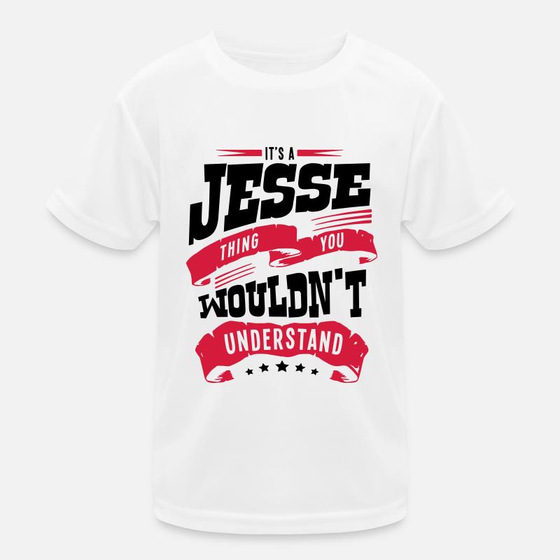 jesse name thing you wouldnt understand - Kids Functional T-Shirt - white