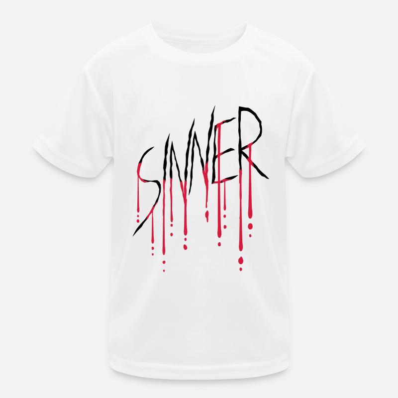 Sinner wound scratch Kids Functional T-Shirt
