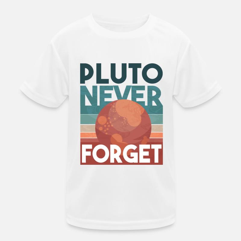 Pluto never Forget Kinder Funktions-T-Shirt