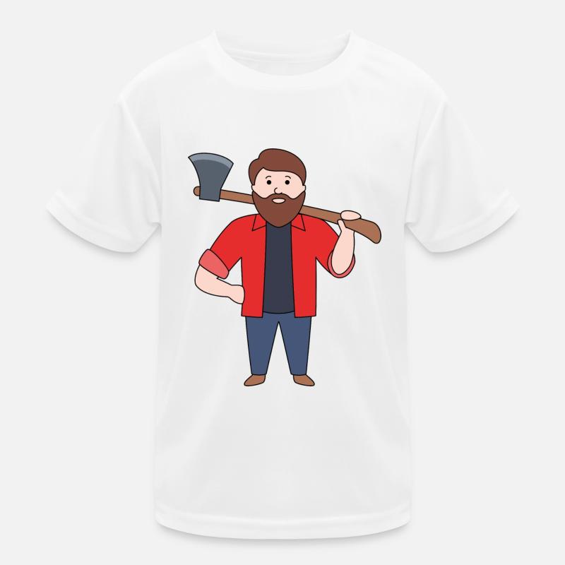 Bûcherons T-shirt sport Enfant